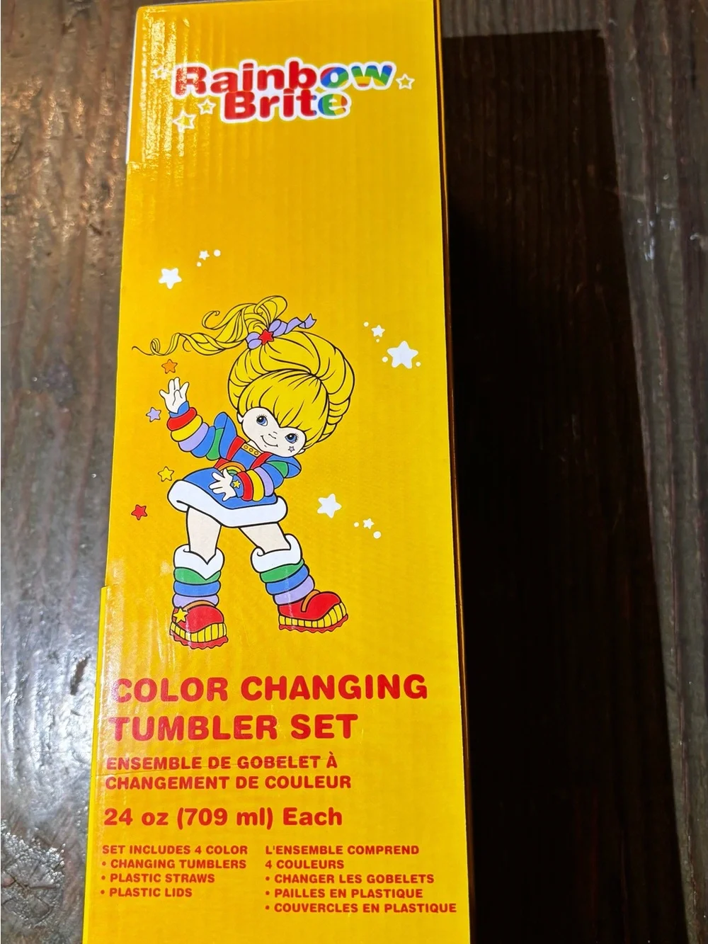 Rainbow Brite ColorChanging Tumbler Set - Multicolor (4-Pack) Y2K